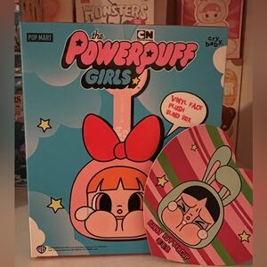 Powerpuff Girls Vinyl Face Plush open Box- confirmed Bunny Buttercup
